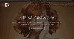 Desktop Screenshot of flipsalon.net